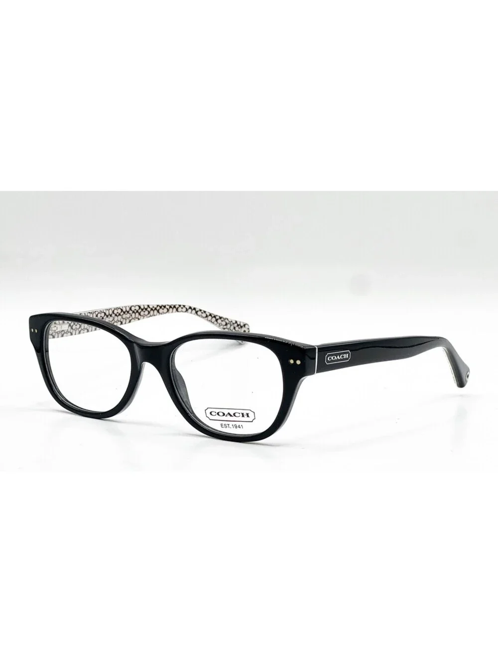 Coach HC 6029 5002 Black Full Rim Authentic Eyeglass Frames 49-17-135